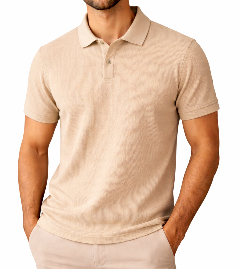Premium Cotton Polo T-Shirt for Men | Stylish & Comfortable Fit