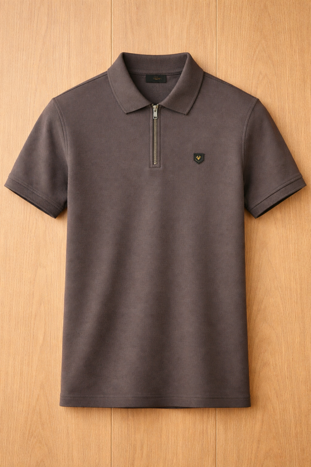 Premium Brown Polo T-Shirt for Men | Stylish Cotton Casual Wear
